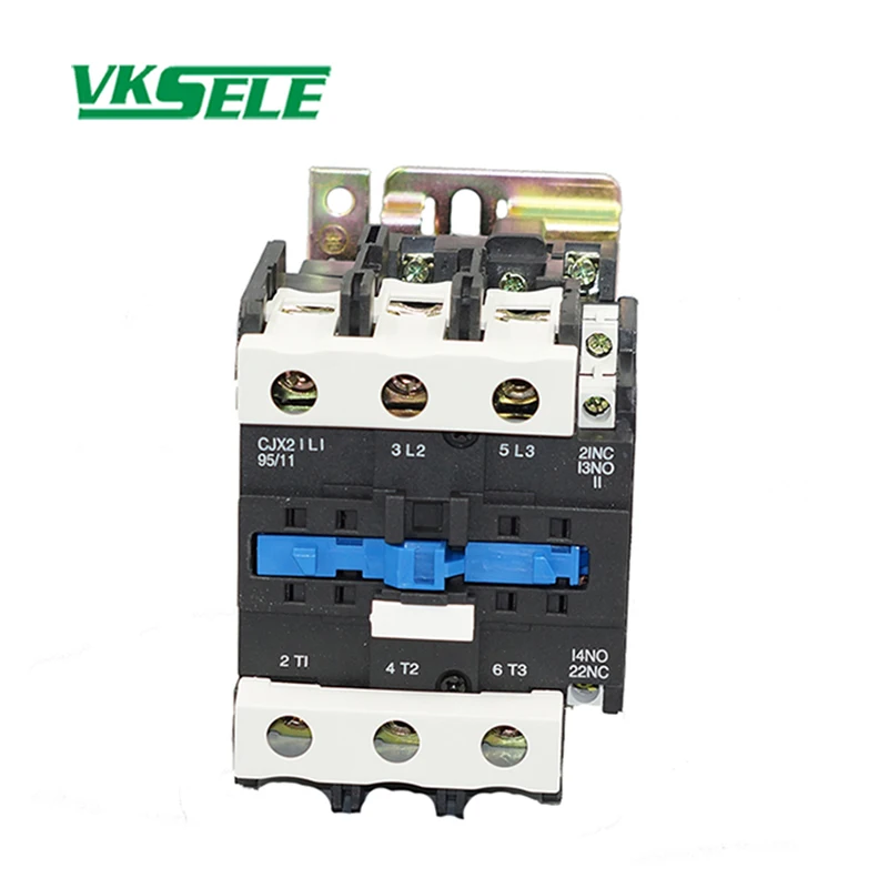 LC1 D95 LC1 D9511 KFX2-95 110V 220V 380V 95A magnetic contactor with dust cover electrical silver