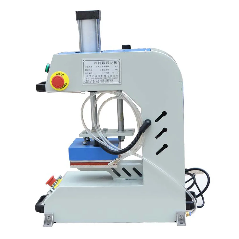 Pneumatic Hot Stamping Machine Automatic Heat Transfer Machine Logo Print Single Station Heat Transfer Machine Stamping Machine