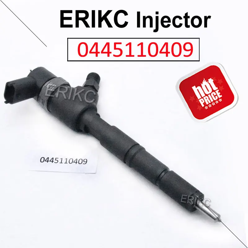 

ERIKC 0 445 110 409 CR Diesel Fuel Injector 0445110409 Auto Fuel Parts Injection 0445 110 409 (1112010-55D) for BAW Fenix FAW