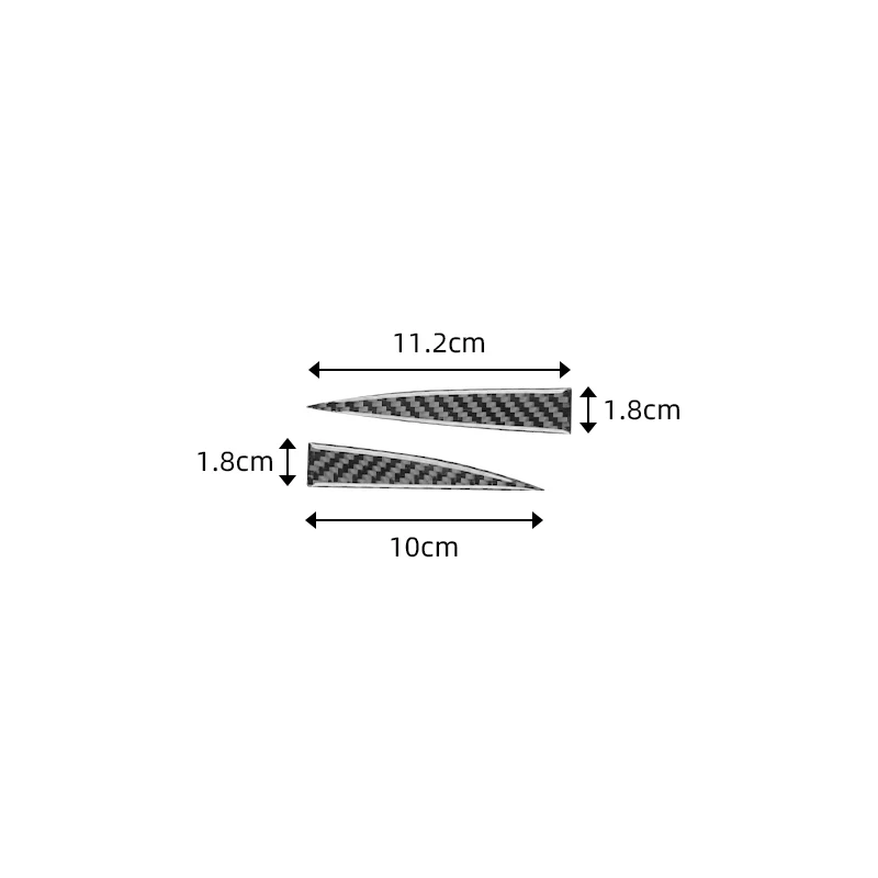 Carbon Fiber Car Clock Display Panel Stickers Trim Cover For Toyota Highlander 2015 2016 2017 2018 Car Accessories Interior
