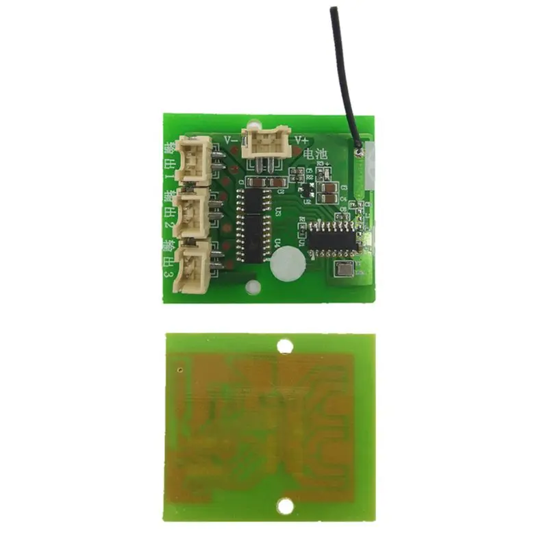 2.4G Trasmettitore 6 Canali di Controllo Remoto Ricevitore DC 6-15V FAI DA TE Modello di Auto 50m P31B