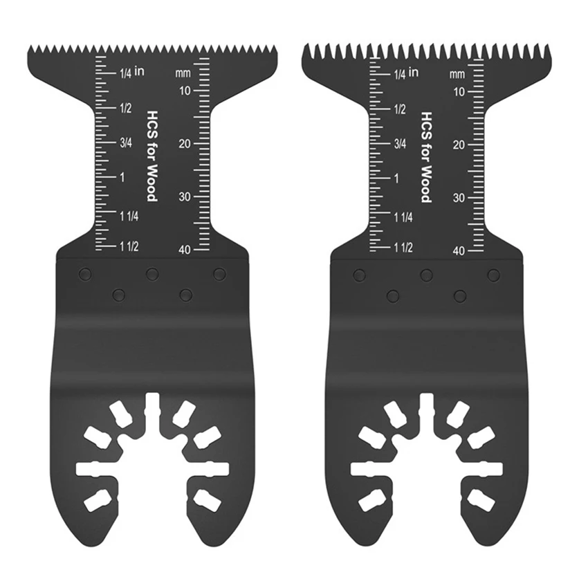 22PCS/Set Oscillating Multitool Quick Release Saw Blades for Cutting Soft Metal Wood Plastic, Oscillating Saw Blades
