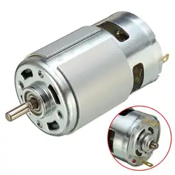 50% vendite calde DC 12V-36V 3500-9000 giri/min 775 grande coppia motore cuscinetto a sfere macchina elettrica