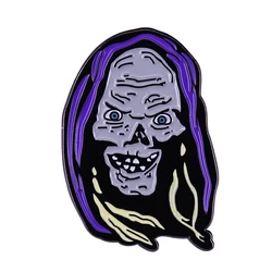 Tales from the Crypt Keeper Enamel Pin Classic Horror Television Series Ghouls Badge Creepy Halloween Decor