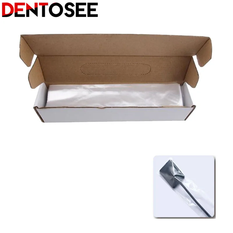 500pcs/box Pastic X-Ray Sensor Protective Film  Dental Material Disposable Poly Cover