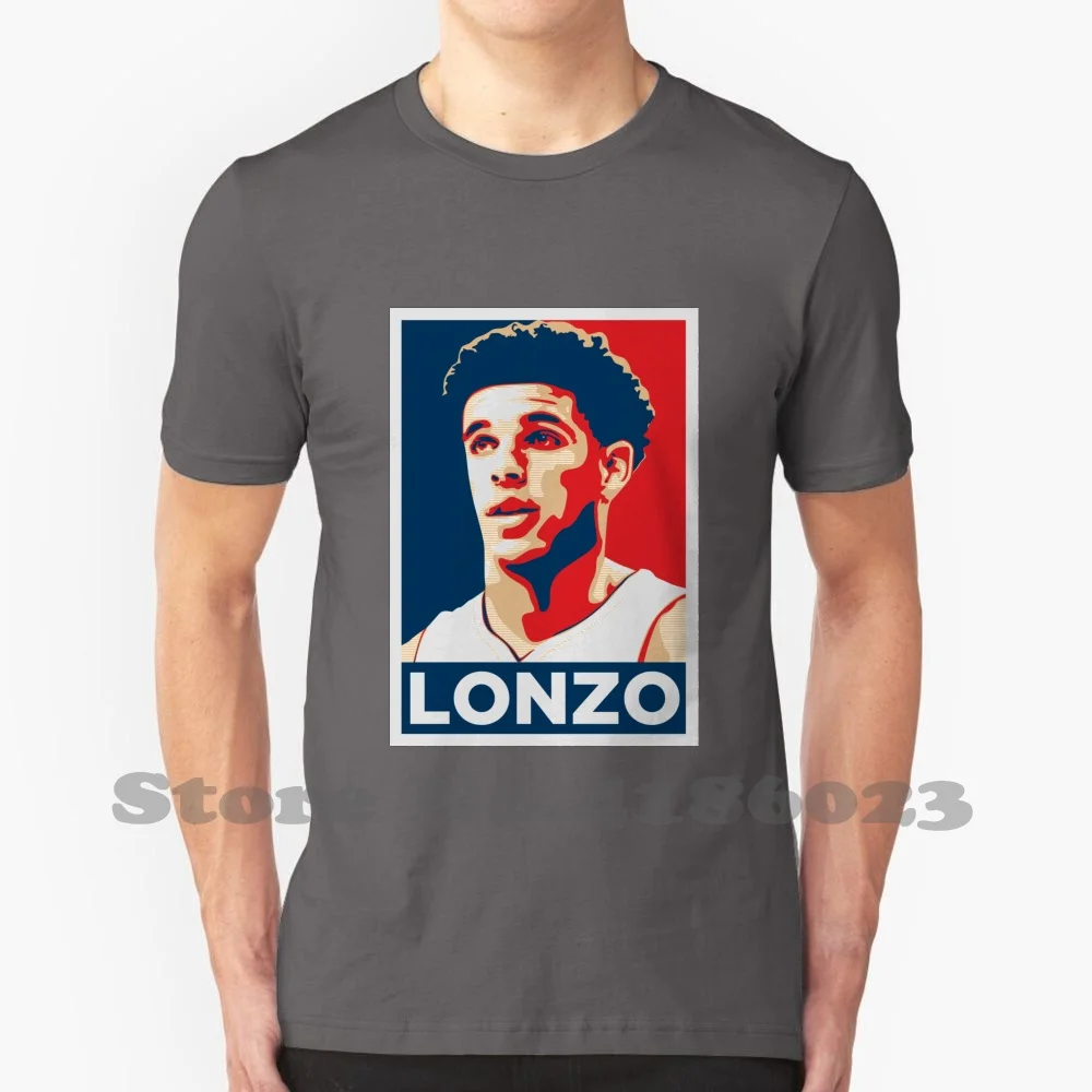 Lb ( Nop Colors ) 100% Cotton T-Shirt Lonzo Ball Zion