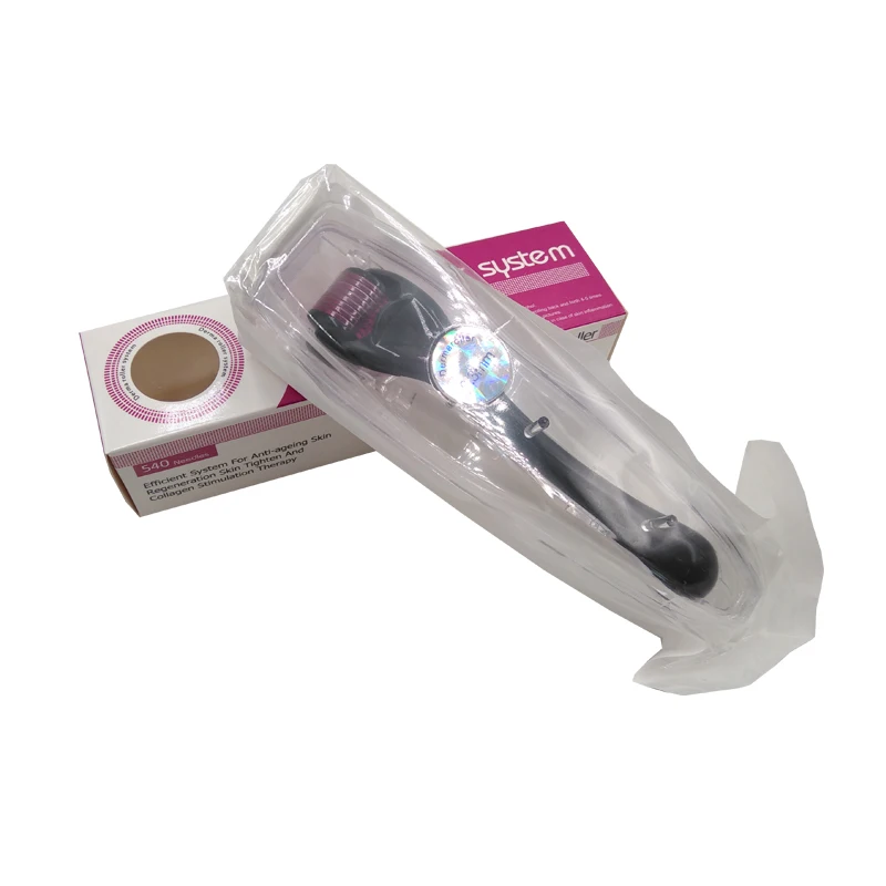 Hoofdhuid Derma Roller DRS 540 MTS Micro Naald Voor Huidverzorging Haargroei Baardgroei Anti Haaruitval Behandeling Dunner worden Terugwijkende