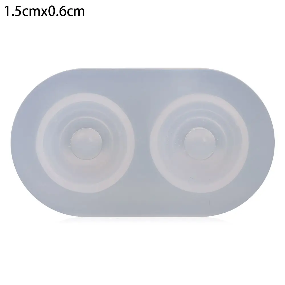 Creative Craft Tools Resin Crystal  Accessories Half Round Eyeballs Silicone Casting Mould 's Eyes Mold