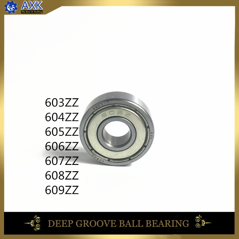 

603ZZ 604ZZ 605ZZ 606ZZ 607ZZ 608ZZ 609ZZ Bearing ABEC-5 10PCS 4x12x4 MM Miniature 604Z Ball Bearings 604 ZZ EMQ Quality