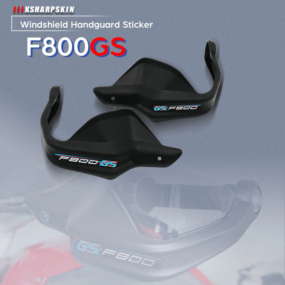 

New Motorcycle windshield sticker shield handguard handlebar reflective waterproof decal For BMW F800GS f800 gs