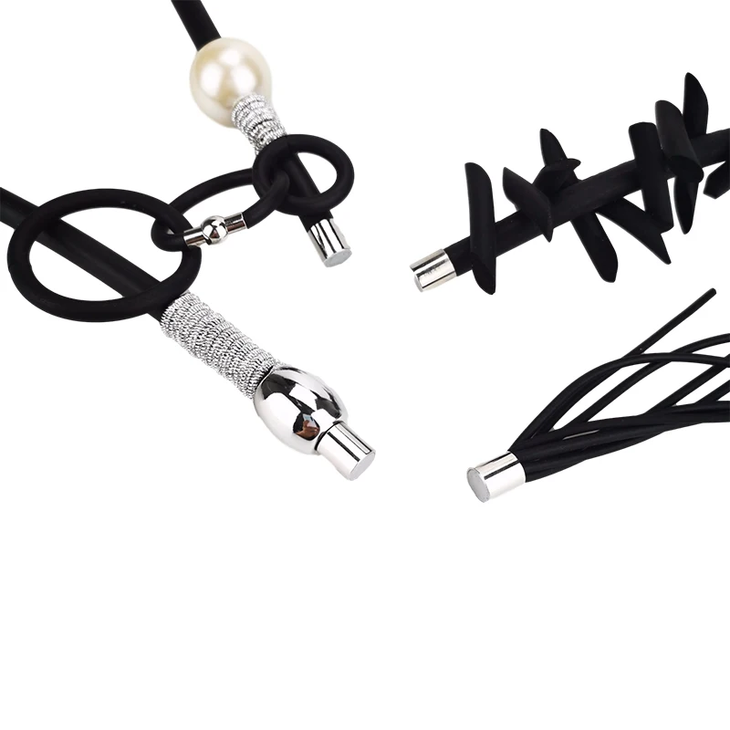 UKEBAY Original Design Women Pendant Necklaces Tassel Chains Removable Accessories Strange Jewelry Vintage Punk Female Necklace