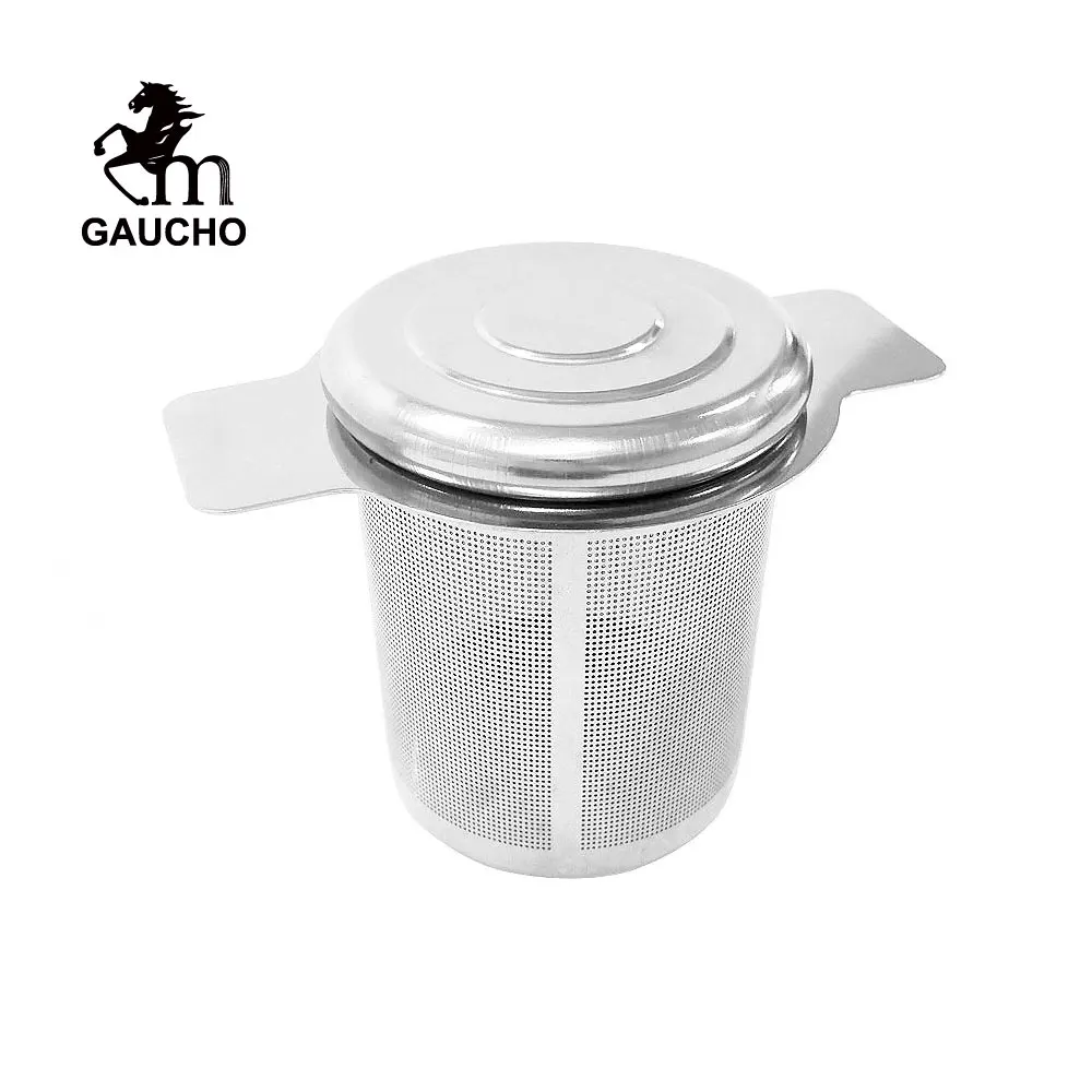 1 PCS/Lot Gaucho Tea Strainer Stainless Infuser With Lid Reusable Yerba Mate Teaware Drinking Smooth Without Dregs Hot Sale