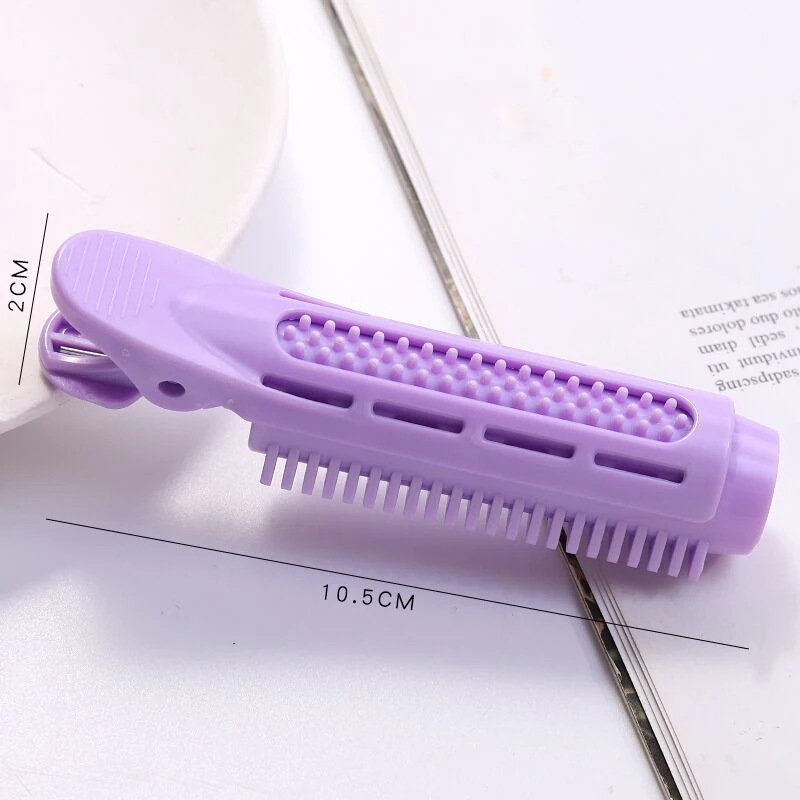 Akar Rambut Korea Klip Lembut Poni Artefak Klip Tetap Rambut Bantal Rambut Alami Rambut Keriting Berbentuk Jepit Rambut