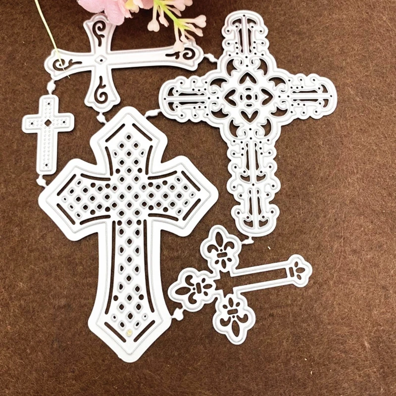 Cross Metal Cutting Dies Stencil Scrapbooking DIY Album Stamp Paper Card Mold Embossing Decoration