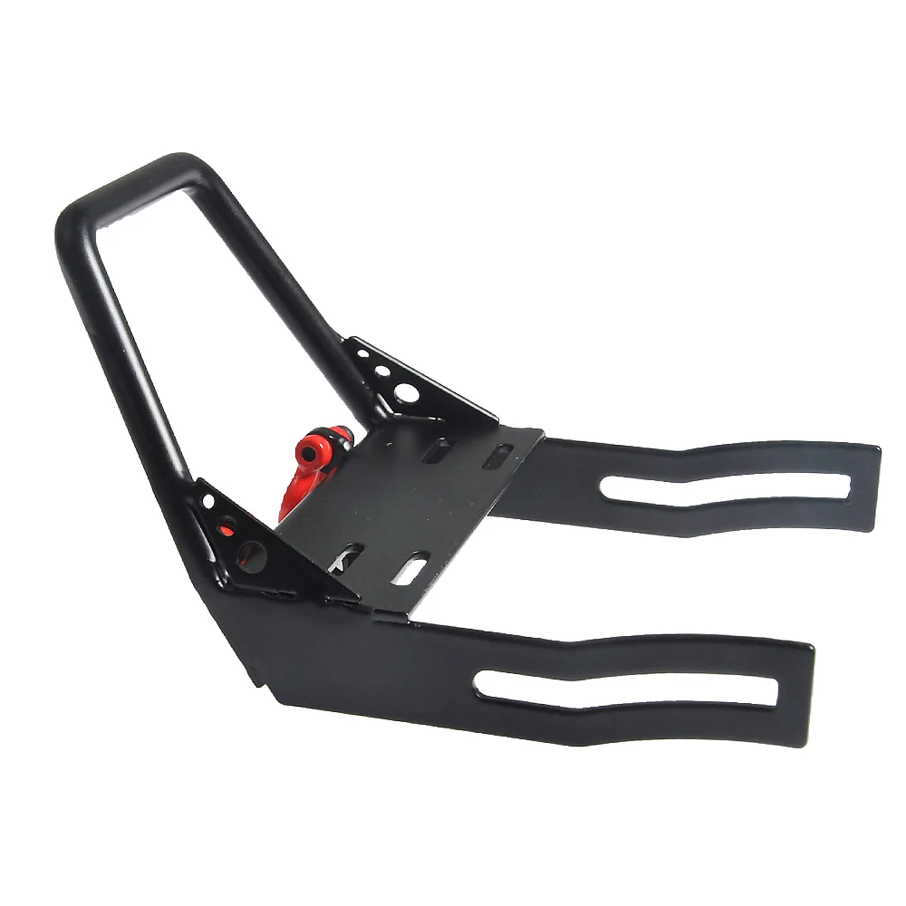 YEAHRUN Metal Front Bumper with Shackles for Axial SCX10 II 90046 TRX4 1/10 RC Crawler Car Model Upgrade Parts