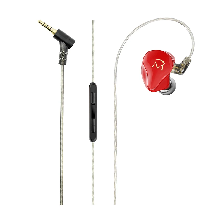 SHANLING Myryad MUSIC 1 9mm Dynamische Driver In-ear Oordopjes IEM Earbud 0.78mm Afneembare Kabel Ingebouwde Microfoon