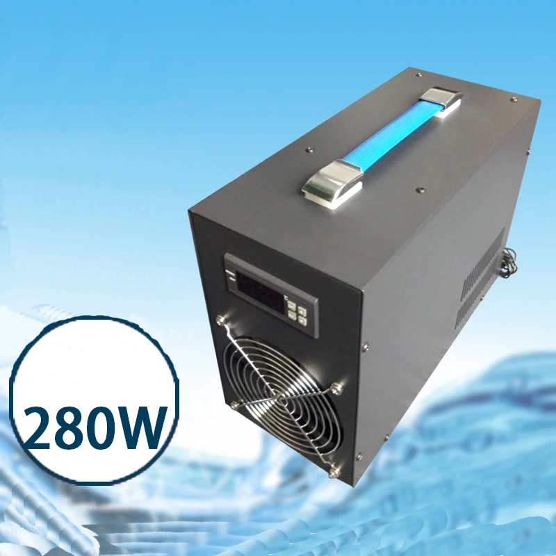 60L 280W LCD Display Aquarium Water Chiller Pond Cooling Device Fish Tank Constant Temperature Cooling Equipment