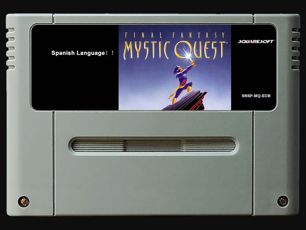 

16Bit Games ** Mystic Quest ( Spanish PAL Version!! Spanish Language!! )