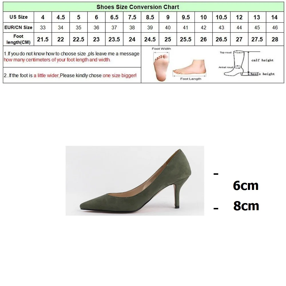 DRFARGO  Classic Sexy Pointed Toe mid 6cm 8cm High Heels OL Women Pumps Shoes Faux Suede Spring Brand Work Pumps Chaussure