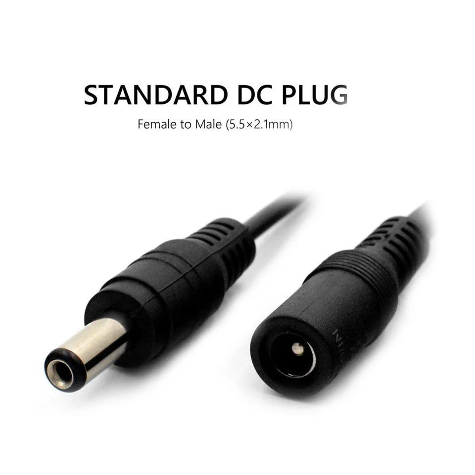 DC Splitter HA CONDOTTO La Striscia 1 Femmina a 2 3 Maschio Modo 5 millimetri * 2.1mm Splitter di Estensione LED Bianco luce di striscia di Alimentazione Splitter 2,3,5 pz/lotto