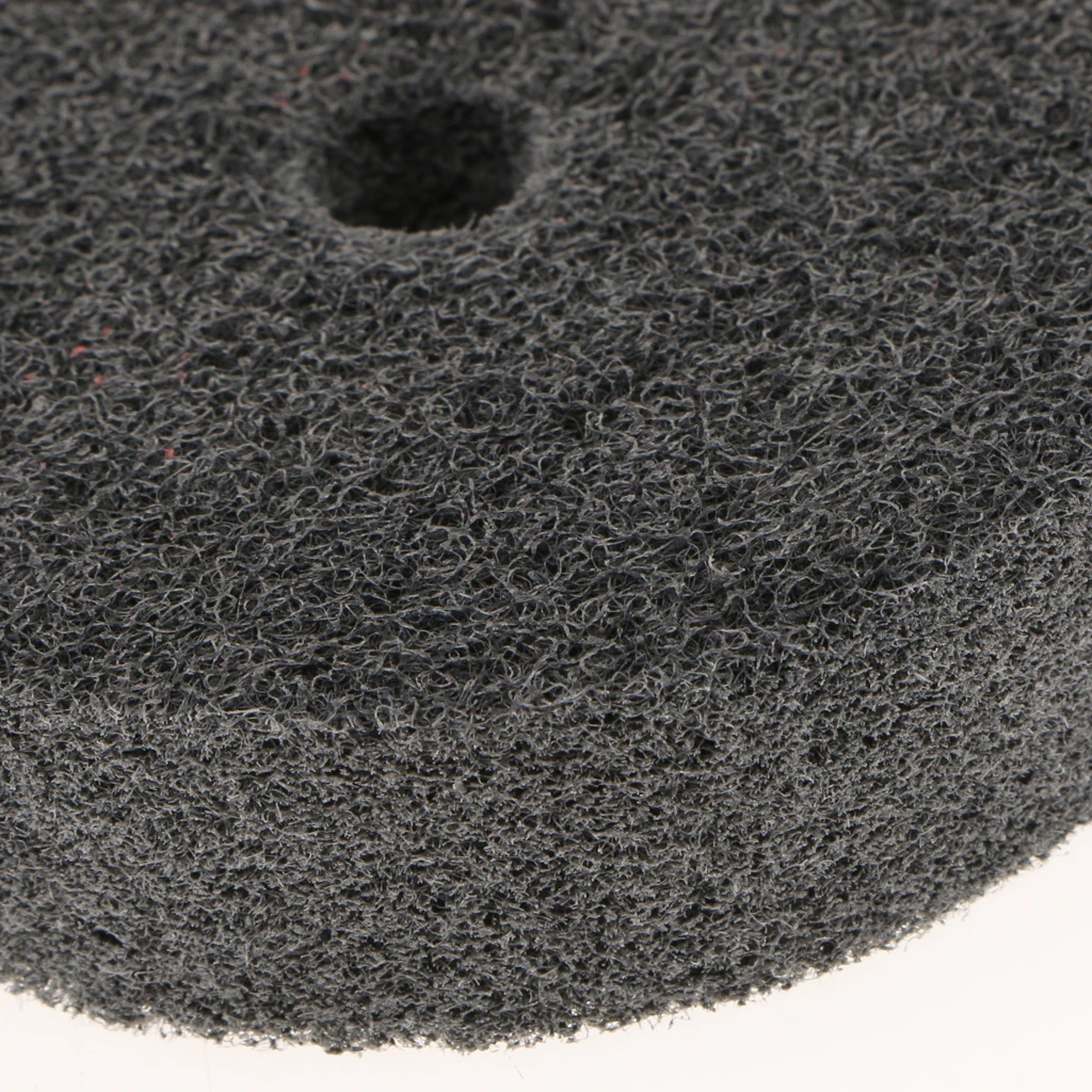 Grey 3'' Nylon Fiber Wheel Replacement Grinding Wheel for Bench Grinder