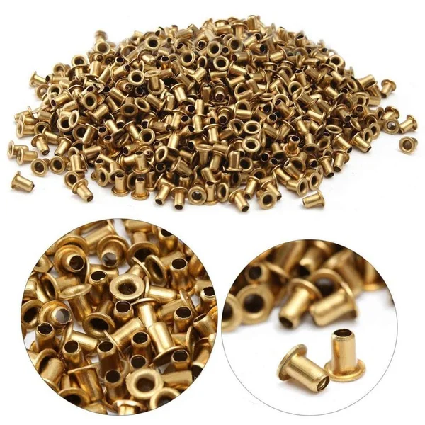 1000Pcs copper Beekeeping Eyelets For Frames Bee Hive Equipments Copper Caps Retail