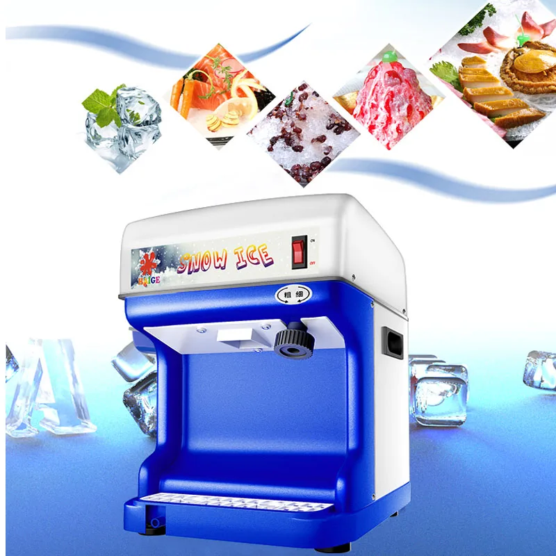 Household Ice Crushers Shavers electric snow ice machine snowflake maker commercial ice slush sand maker tea sho