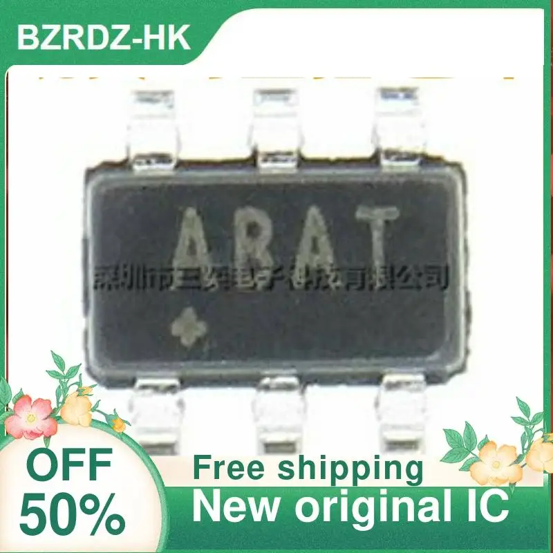 5PCS  MAX3281EAUT+T ABAT SOT23-6 RS422 New original IC Driver Receiver Transceiver