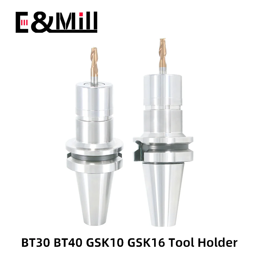 High Precision BT30 BT40 Tool Holder SK10 SK16 CNC Center Tool Holder High Precision BT SK Engraving Machine Spindle Tool Holder