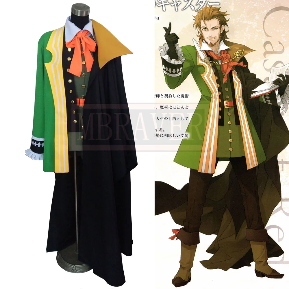 

Fate/Grand Order FGO Fate/Apocrypha William Shakespeare Cosplay Costume Halloween Uniform Outfit Custom Made Any Size