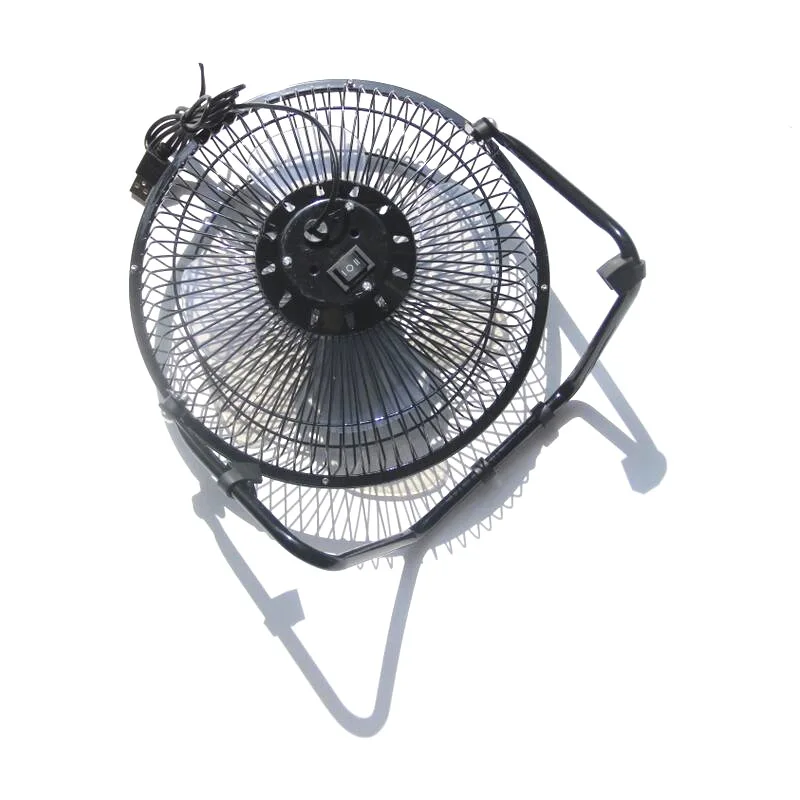 พัดลมระบายอากาศพลังงานแสงอาทิตย์แผงโซล่าเรือนกระจกแบบพกพาพัดลมระบายอากาศพลังงานแสงอาทิตย์สำหรับสำนักงานบ้านไก่สำหรับสุนัขกลางแจ้ง5.2 W 8นิ้ว