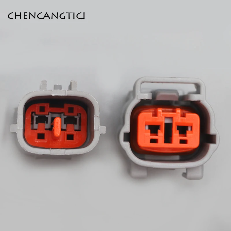 1 Set 2 Pin Sumitomo Fog Light Plug Auto Waterproof Sensor Male Female Connector for Mazda RX7 FD CAS 6195-0003 6195-0006