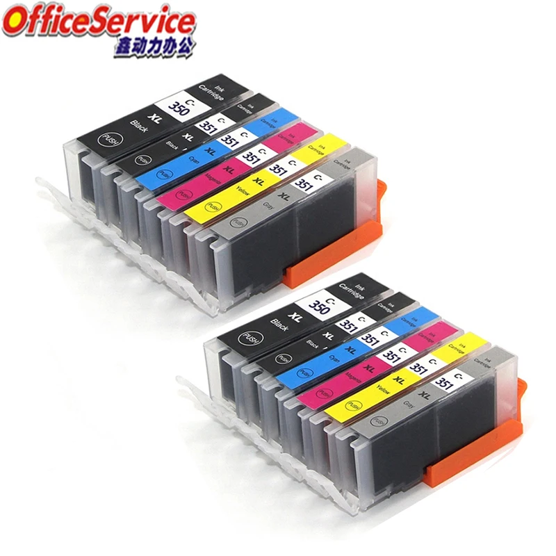 PGI350XL PGI351 BCI-350 BCI-351 Compatible Ink Cartridge For Canon ,suit for MG5430 MG5530 IP8730 MG6330 MG7130 IP8730 printer