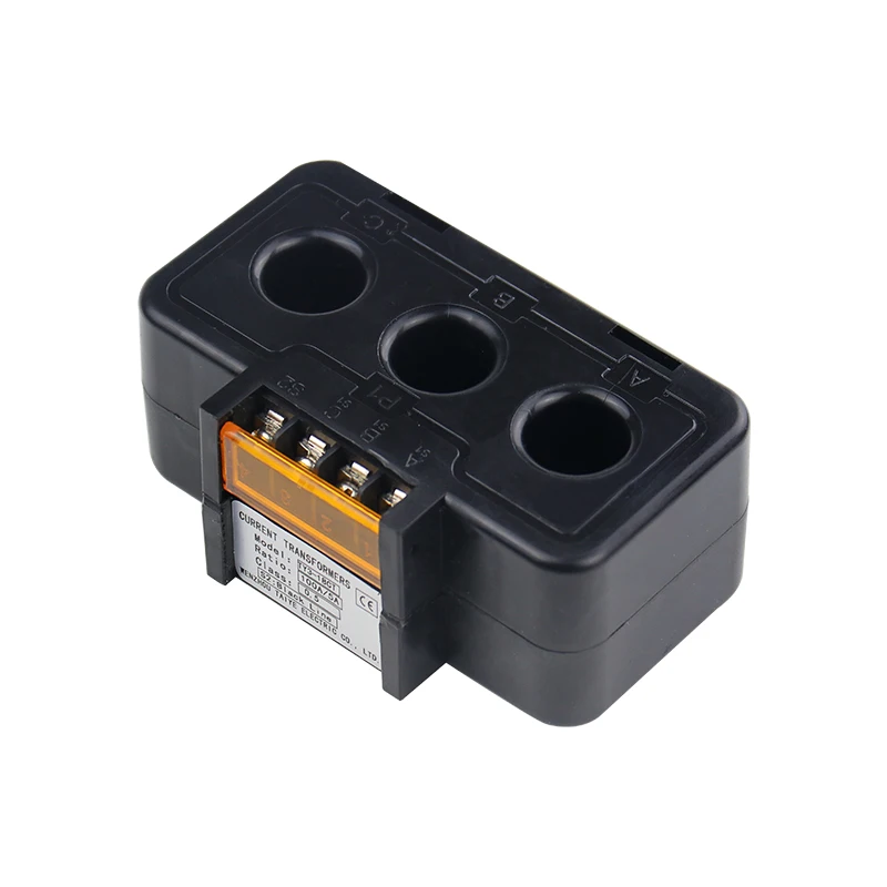 Three-phase Integrated Current Transformer Micro AC 380V Small Mini 50/5 100/5 30/5 TY3-18CT For Measurement