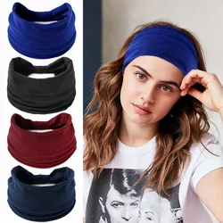 Cotton Elastic Knot Headbands for Women Girl Twist Cross Hairband Makeup Head Band 2021 Women Fashion Hair Ties Hair Accessories