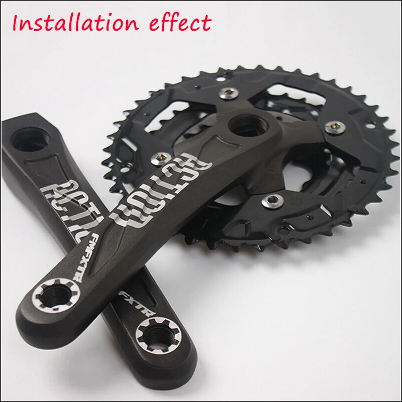 FMFXTR 104/64 BCD Bicycle Crankset 2*10S 3*10S Mountain Bike Crankset MTB Square Crank 170mm Bike Chainring 26T 38T 24T 32T 42T