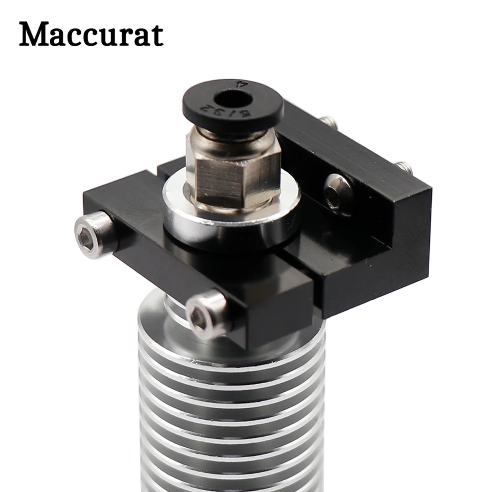 V6 Hotend Bowden Extruder For E3D V6 Volcano 3D Printer Assembly Fixed Block Ender3 Cr10 Series Fixed Aluminium Parts