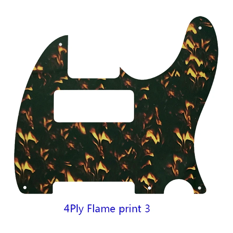 Xin Yue CUSTOM Guitar Parts For US Standard 5 Screw Holes P90 Tele Telecaster Guitar Pickguard Scratch Plate, Multicolor Choice