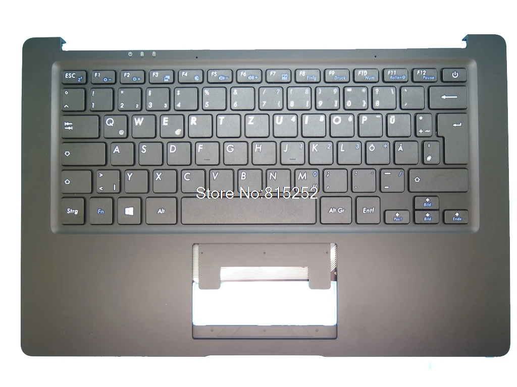 

Подставка для рук и клавиатура для ноутбука MEDION AKOYA E4242 MD62050 MD62000 MD61950 MSN30025702, черный чехол с немецкой клавиатурой GR