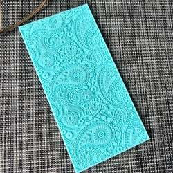 Lace Mat Silicone Fondant Mold Cake Decorating Tool Silicone Mat Fatima Pattern Mousse Sugarcraft Bakeware Moulds