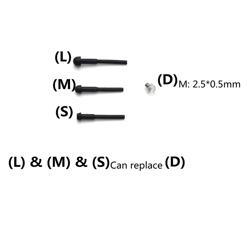 Professional Barber Use Scissors Repair Kit Replacement Accessories 1 Set Rubber Bumper Muti-Sizes Hair Scissors Accessories