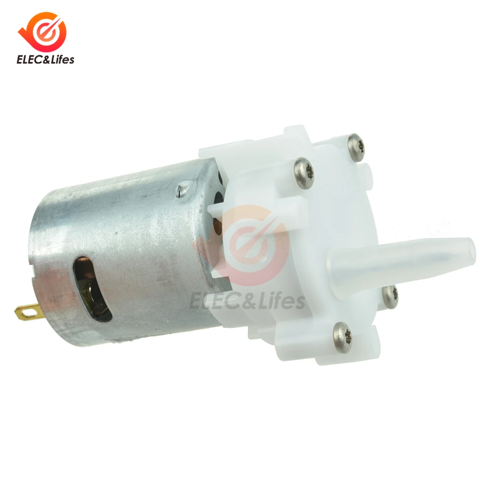 DC 3V-12V mini Electric motor pump Aquarium Self-priming Motor Pump RS-360SH Miniature Water Pump Pumping Gear Motor