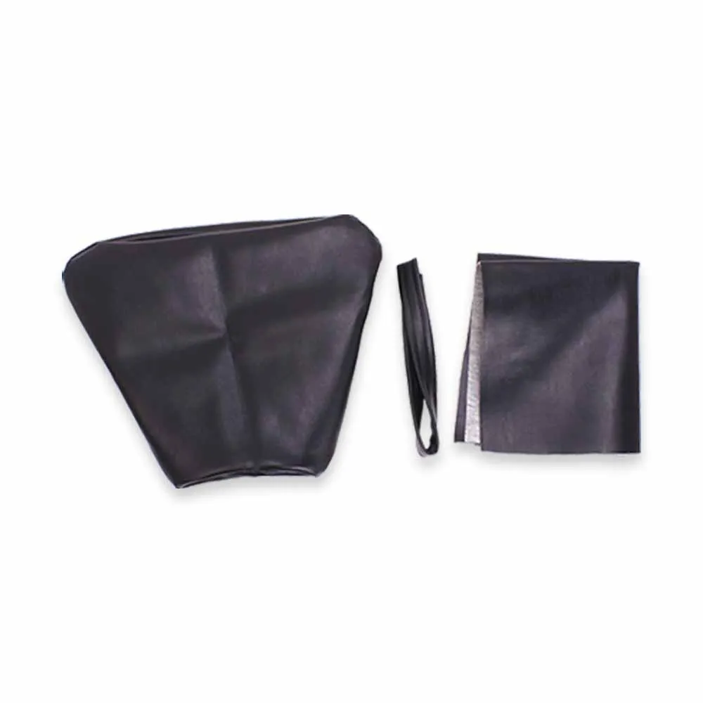 CVK Seat Cushions Leather Cover Seat Waterproof  For HONDA CBR250 MC17 MC19 MC22 CBR400 NC23 NC29 VFR300 NC30 1988 1989