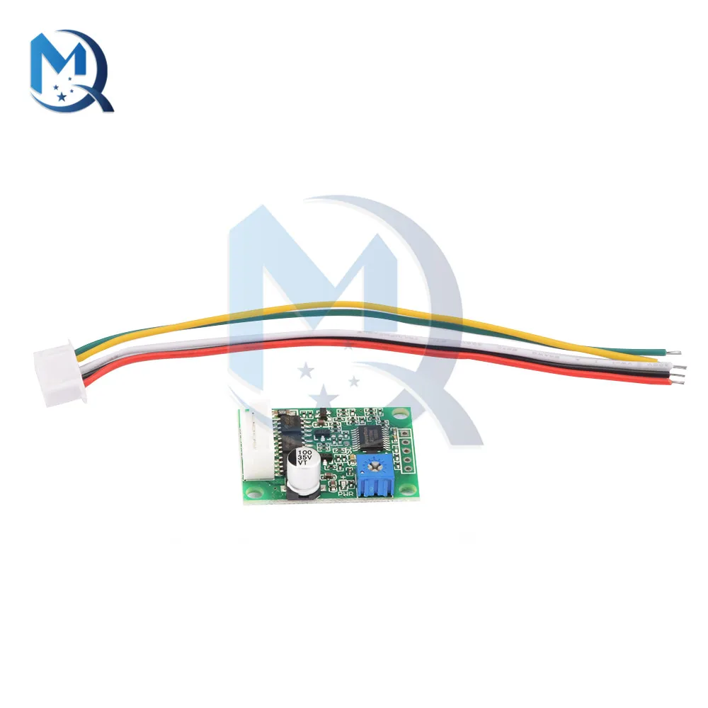 DC6-20V BLDC Three-phase Brushless Hallless Motor Driver Board Low-power Fan Brushless Driver Embedded Controller