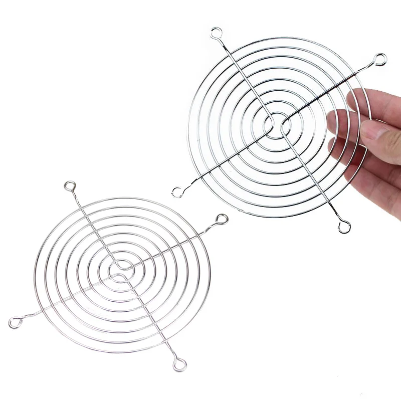 냉각 팬 가드 금속 그릴 컴퓨터 팬 그릴 커버 10 개, 30mm 40mm 50mm 60mm 70mm 80mm 90mm 120mm 135mm 140mm 170mm 200mm