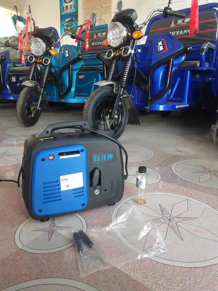 1KW 48V60V72V Inverter Gasoline Generators Electric Two-wheeler Range Extender Battery Car Three-wheeled Free Installation