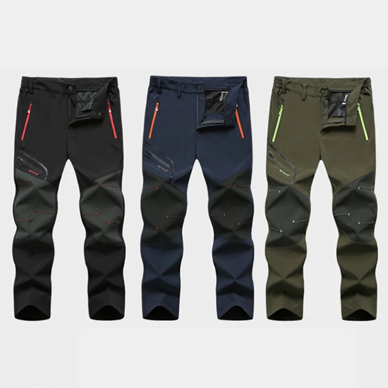 

Softshell Breathable lightweight Waterproof Quick Dry Casual Pants Men Summer Army Military Trousers Men's Tactical Cargo Pants