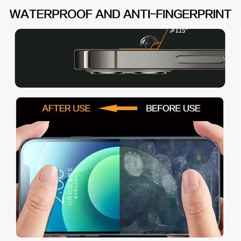 Tự Động Căn Chỉnh Điện Thoại Bảo Vệ Bộ Phim Nhanh Chóng Dán Thứ Hai Dán Iphone12/13 Chống Bụi/Chống Peep Thứ Hai dán Thần Dropshipping