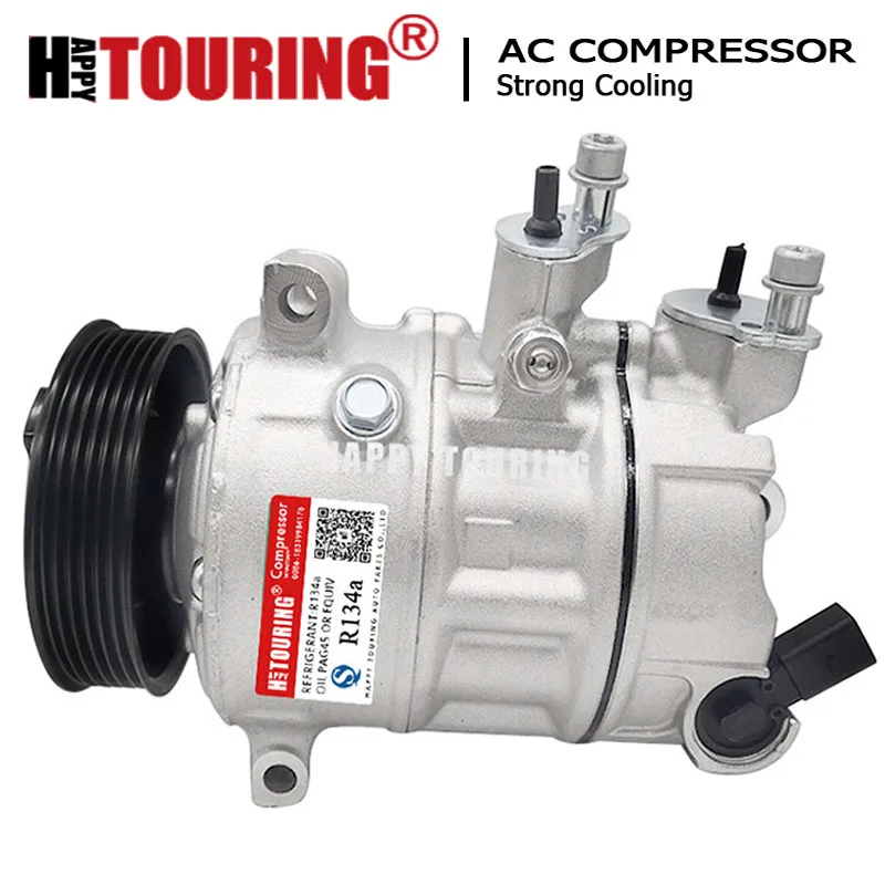 

AC Compressor for AUDI TT A3 Quatro VW Golf Jetta Passat GTI Passat PXE16 67646 1K0820859D 1K0820859M 1K0820859S 638894 4710497