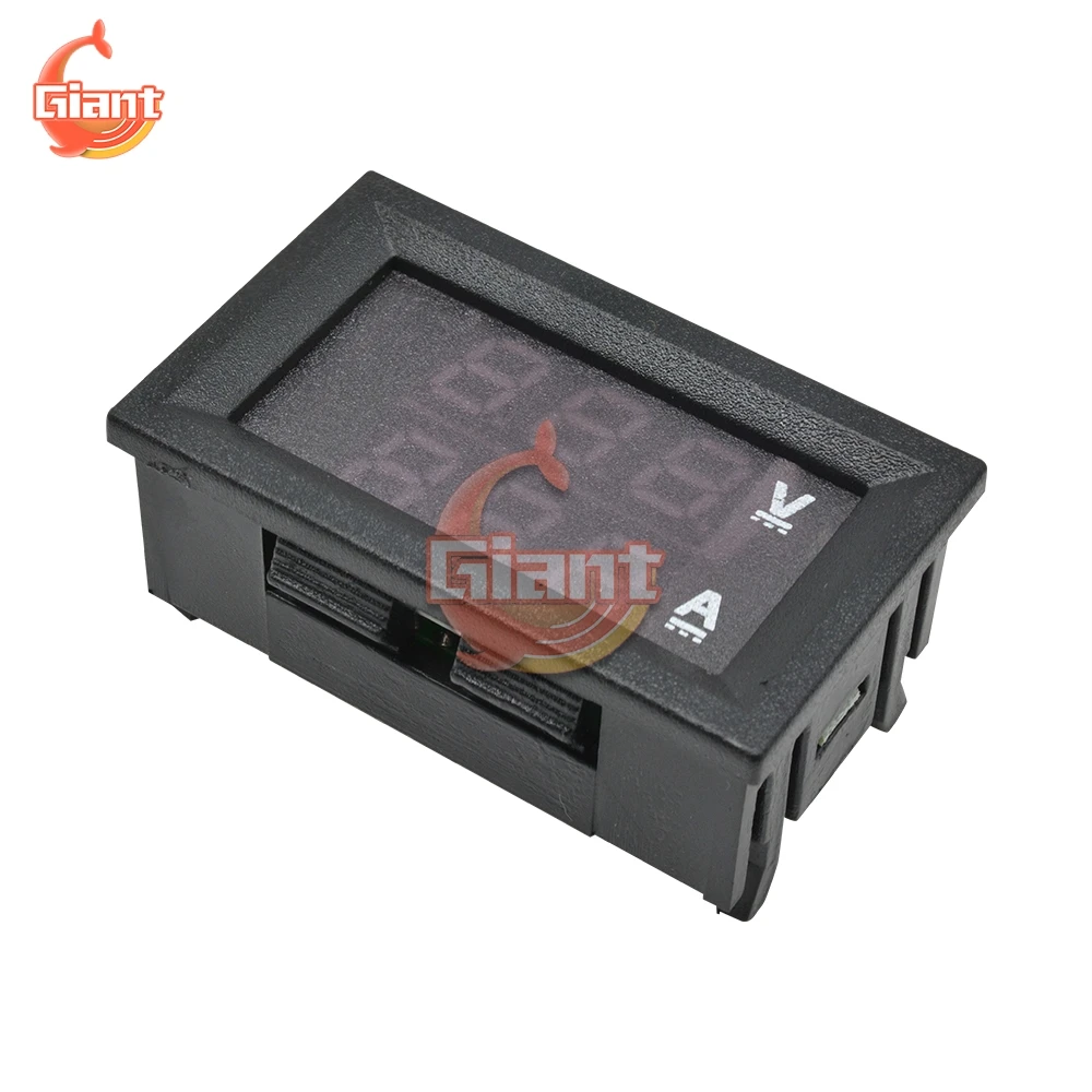 DC 100V 10/50/100A LED Digital Voltmeter Ammeter DC Voltage Current Meter Ampere Tester DC Amp Panel Meter Volt Current Monitor